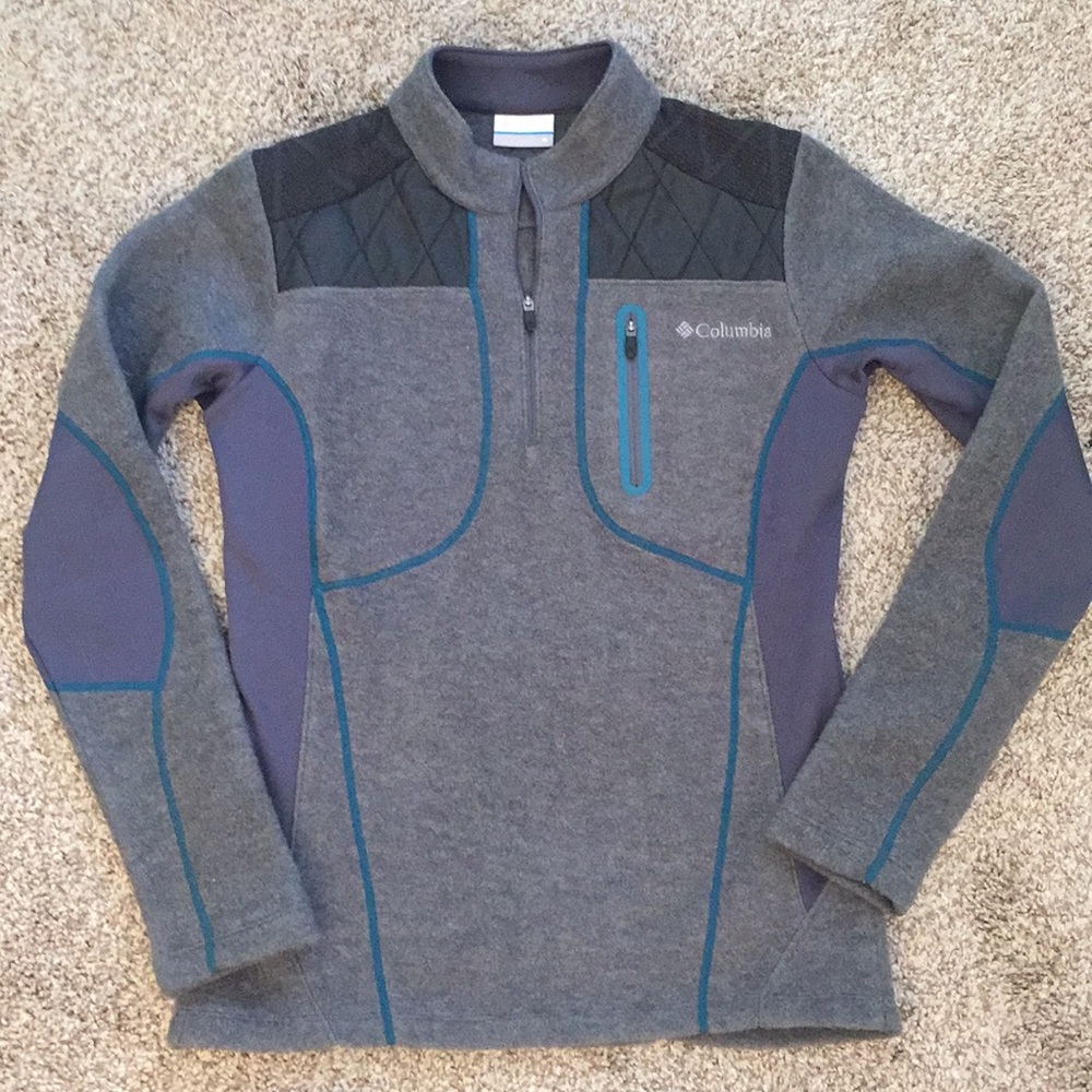 Columbia quarter length zip up fleece